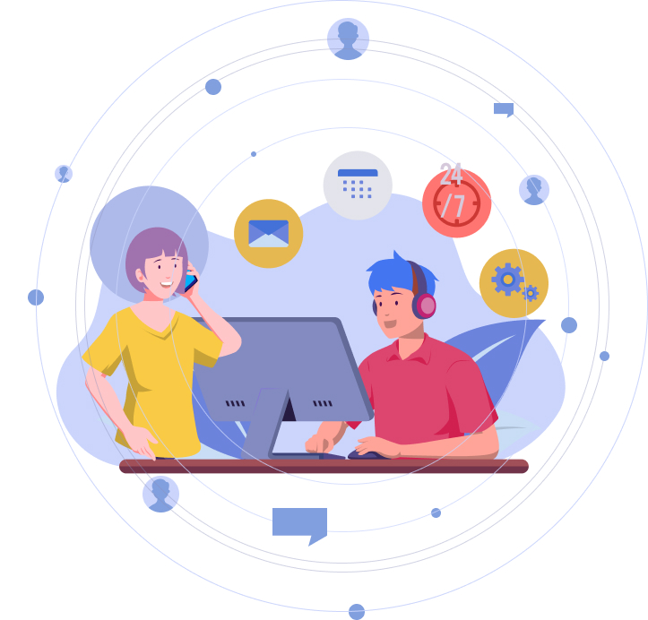 Contact Illustration